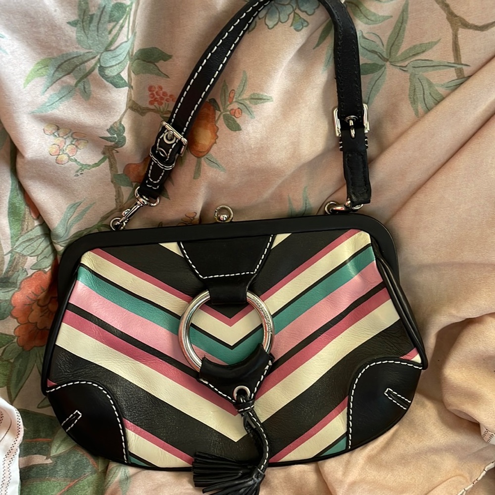Isabella Fiore Leather Wristlet